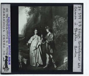 Cuyp, Junges holländisches Brautpaar als Damon und Phyllis (Berlin GG 73A, verschollen)