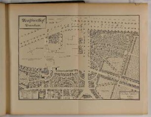 Westfriedhof. Urnenhain. (Plan.)