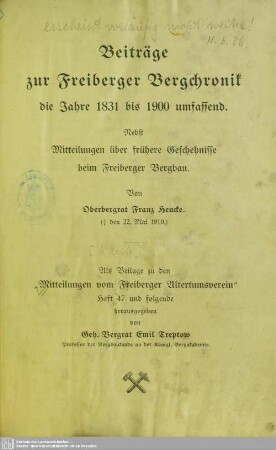 47.1911,Beil.: Mitteilungen des Freiberger Altertumsvereins