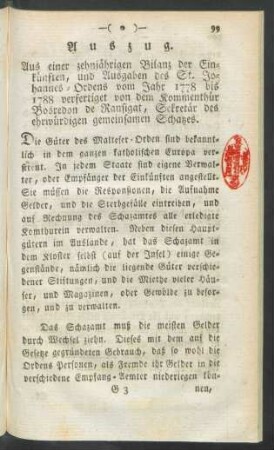 Auszug