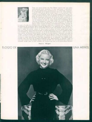 Elogio de Una Merkel