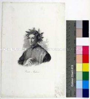 Porträt des italienischen Dichters Dante Alighieri