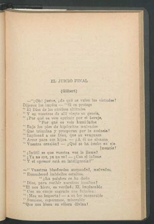 El juicio final