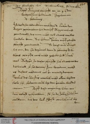 ‘DER THEOLOGEN ZU WITTENBERG BEDENCKEN‘