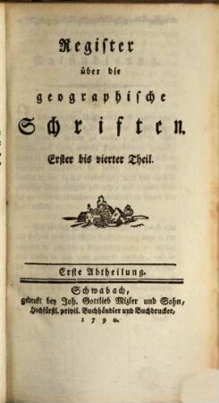 Neue Sammlung geographisch-historisch-statistischer Schriften. 8,2. 1790