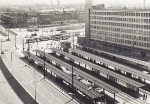 Chemnitz, Straßenbahn, Zentralhaltestelle