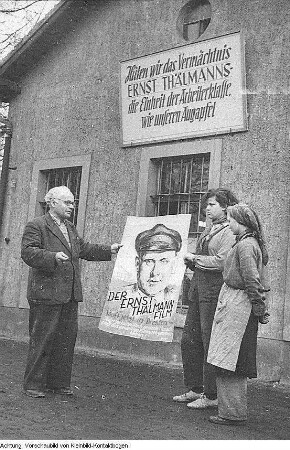 VEB Gartenbau, März 1954