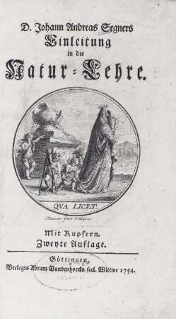 Titelblatt mit Kupfer