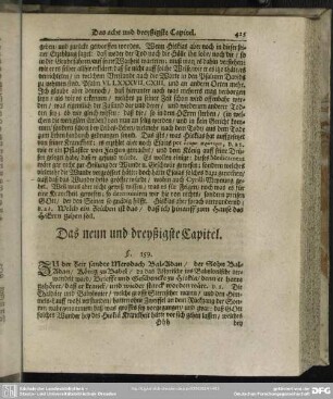 Das neun und dreyßigste Capitel
