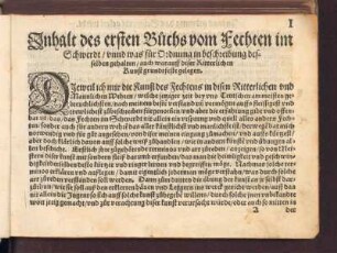 In was ordnung das Schwerdt gelert wirdt.