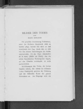 Bilder des Todes