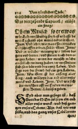 Das vierzehende Capittel ...
