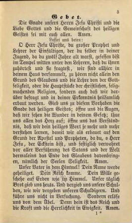 Kinderlehre : Das ist Auszug aus der katechistischen Unterweisung zur Seligkeit über den Brenzischen Katechismus, samt eingerückten Fragen und Antworten aus dem kleinen Katechismus des teuren Mannes Luther. Für die christliche Schuljugend gestellt und in der evangelischen Kirche Württembergs eingeführt