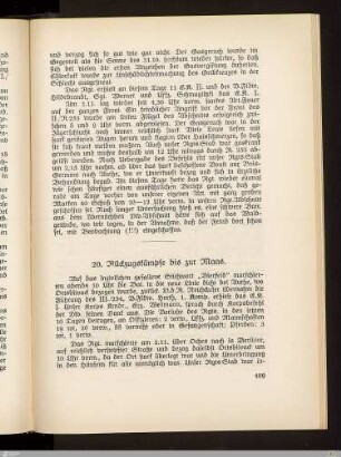 20. Rückzugskämpfe bis zur Maas