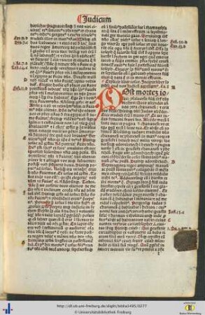 Liber sopthim quem nos Judicum appellamus