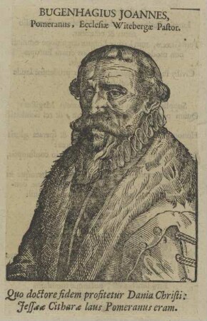 Bildnis des Bugenhagenius Joannes