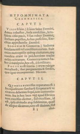 Hypomnimata Grammatica.