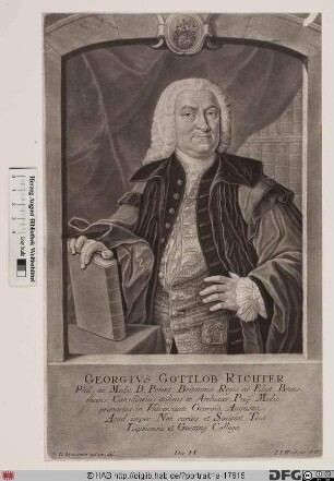 Bildnis Georg Gottlob Richter