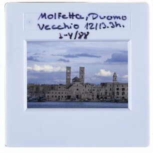 Molfetta, S. Corrado / Duomo Vecchio,Molfetta, S. Pietro Apostolo : Stadtansicht