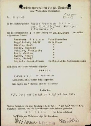 Otto, Walter Friedrich