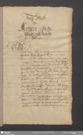 Saltz-Werck bey Arthern In der Graffschafft Man[n]sfeldt, In Thüringen