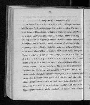 Sitzung am 13. November 1923.