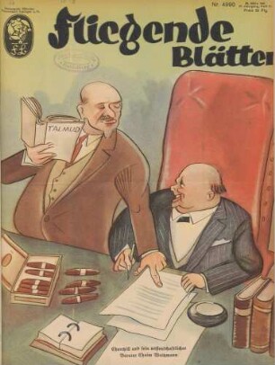 "Churchill und sein wissenschaftlicher Berater Chaim Waitzmann"