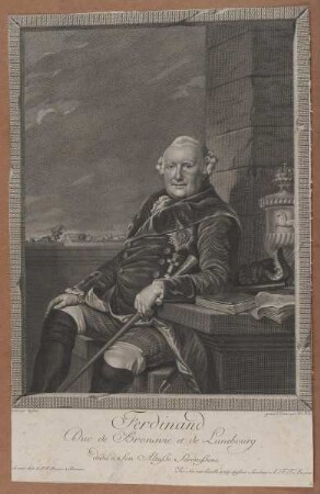 Bildnis des Ferdinand de Bronsvic et de Lunebourg