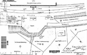 Schwabsberg: Empfangsgebäude Verwaltungsgebäude Lageplan