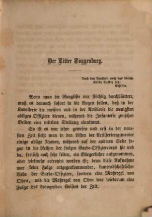 Humoristische Soldaten-Novellen für Sopha u. Wachtstube, VIII