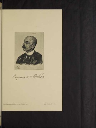 Bildnis des Bürgermeisters D. Dr. Burchard