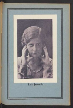 [Fotografía de] Lola Jaramillo