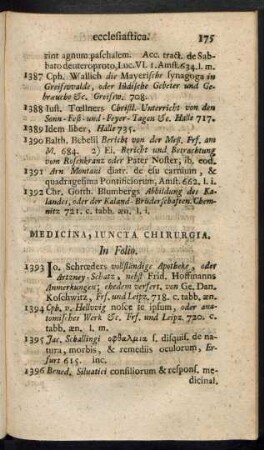 Medicina, Iuncta Chirurgia