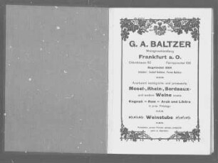 Adreß-Buch für Frankfurt an der Oder. 1912