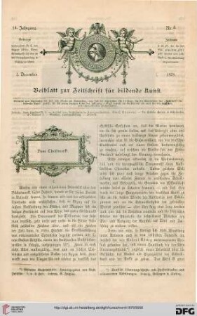 Heft 8 (5. Dezember 1878)