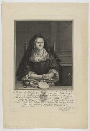 Bildnis der Esther Barbara Sandrart