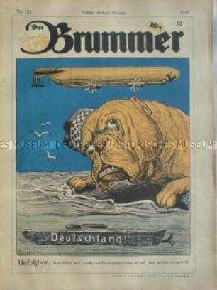 Satirezeitschrift aus dem ersten Weltkrieg