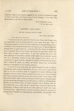 A. D. 1822. [unvollst.]