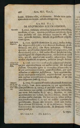 666-689, Liber XLI. - Liber XLI.