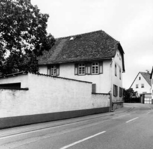 Wohnhaus; Zwingenberg, Hauptstraße 4