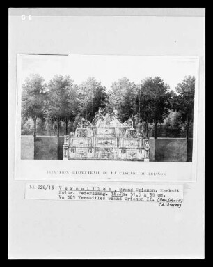 Versailles, Grand Trianon, Kaskade