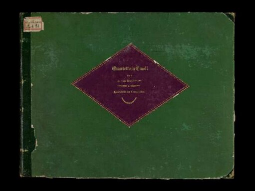 Quartette; vl (2), vla, vlc; e-Moll; op.59,2