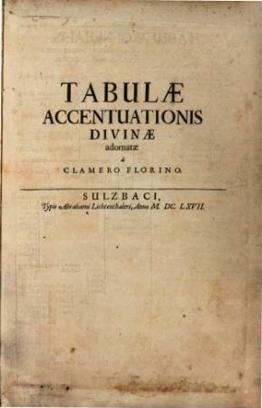 Tabulae Accentuationis divinae