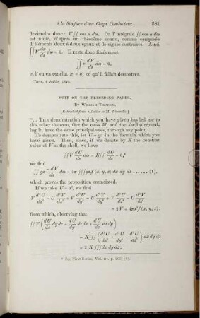 Note on the preceding paper.