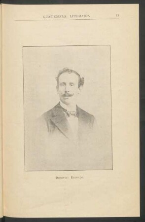 [Fotografía de] Domingo Estrada