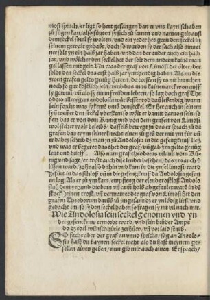 Wie Andolosia sein seckel genomen und yn der gefencknus ermordt ward/ ...
