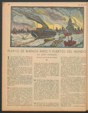 Puerto de Buenos Aires y puestos del mundo