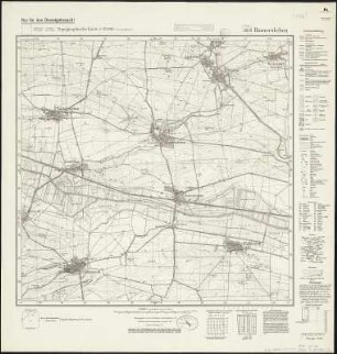 Meßtischblatt 3932 : Hamersleben, 1936 : Hamersleben. - Hrsg. 1902, bericht. 1927, einz. Nachtr. 1934. - 1:25000. - [Berlin]: Reichsamt für Landesaufnahme, 1936. - 1 Kt.