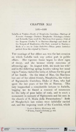 Chapter XLI: 1531-1536