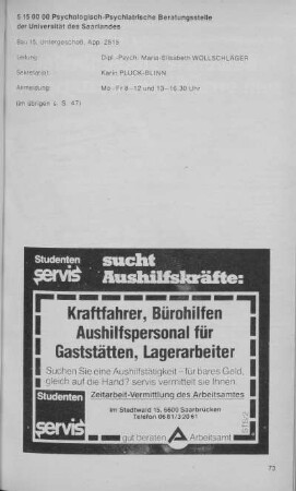 Psychologisch-Psychiatrische Beratungsstelle